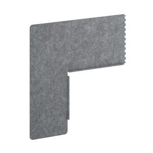 AcustiX Боковая панель-ширма для стола глубиной 720мм H=600