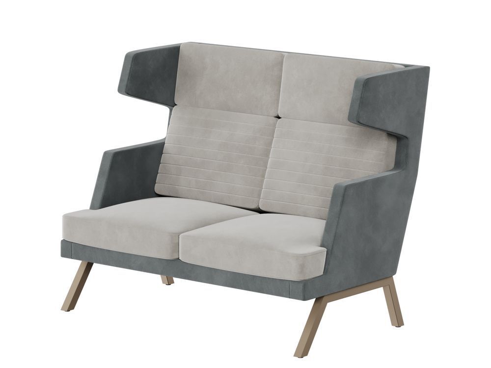 Диван двухместный высокий