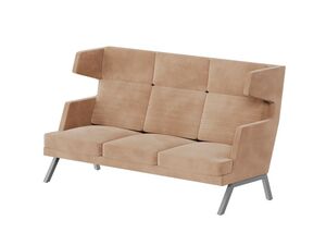 Диван трёхместный высокий