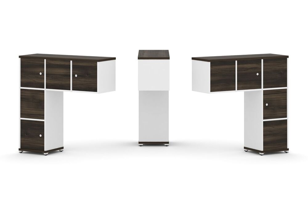 Надставка низкая + (Задняя стенка - 5 шт) + (Распашной фасад - 5 шт)