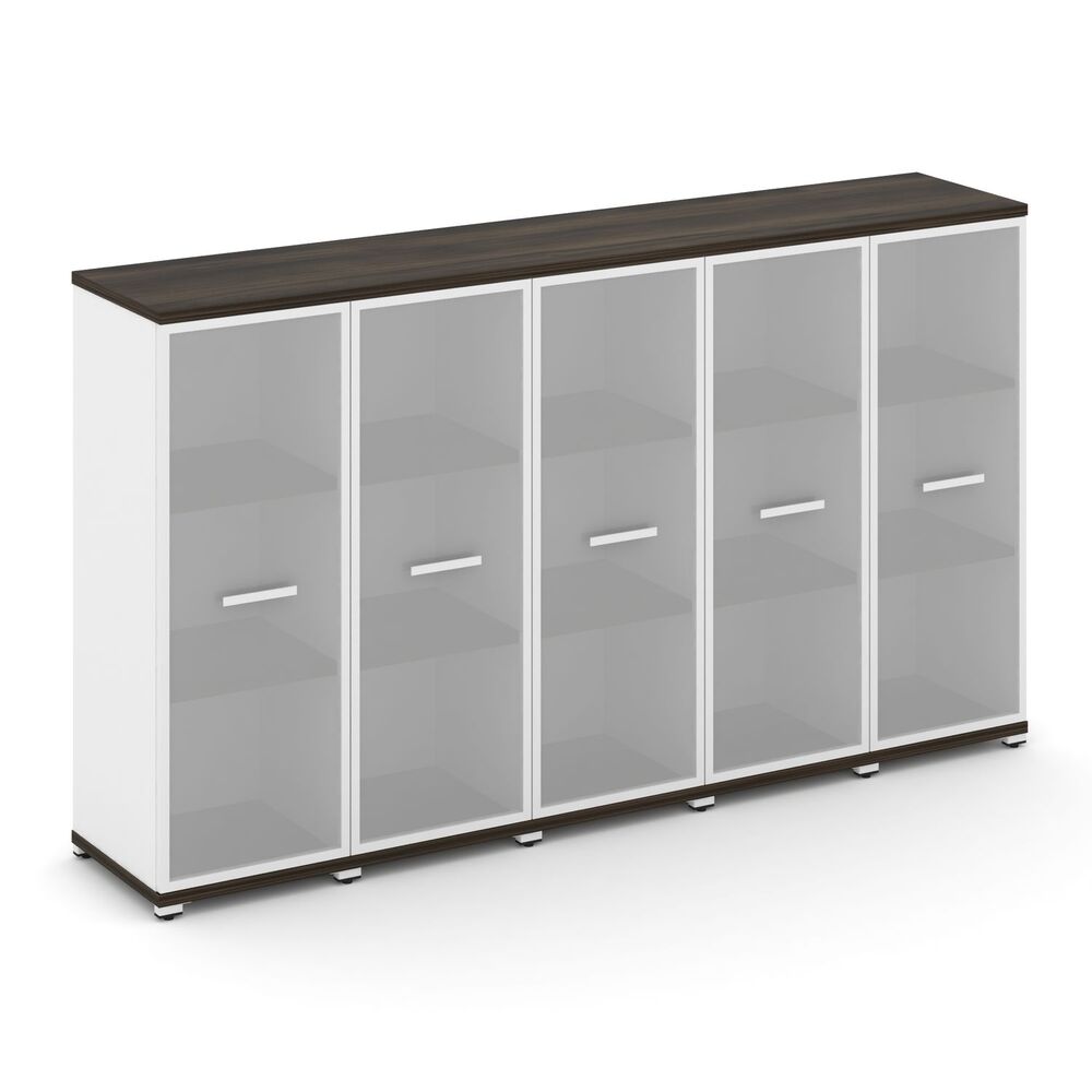 Шкаф пять узких секций, 3 ниши