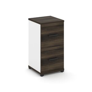 Шкаф одна узкая секция, 2 ниши