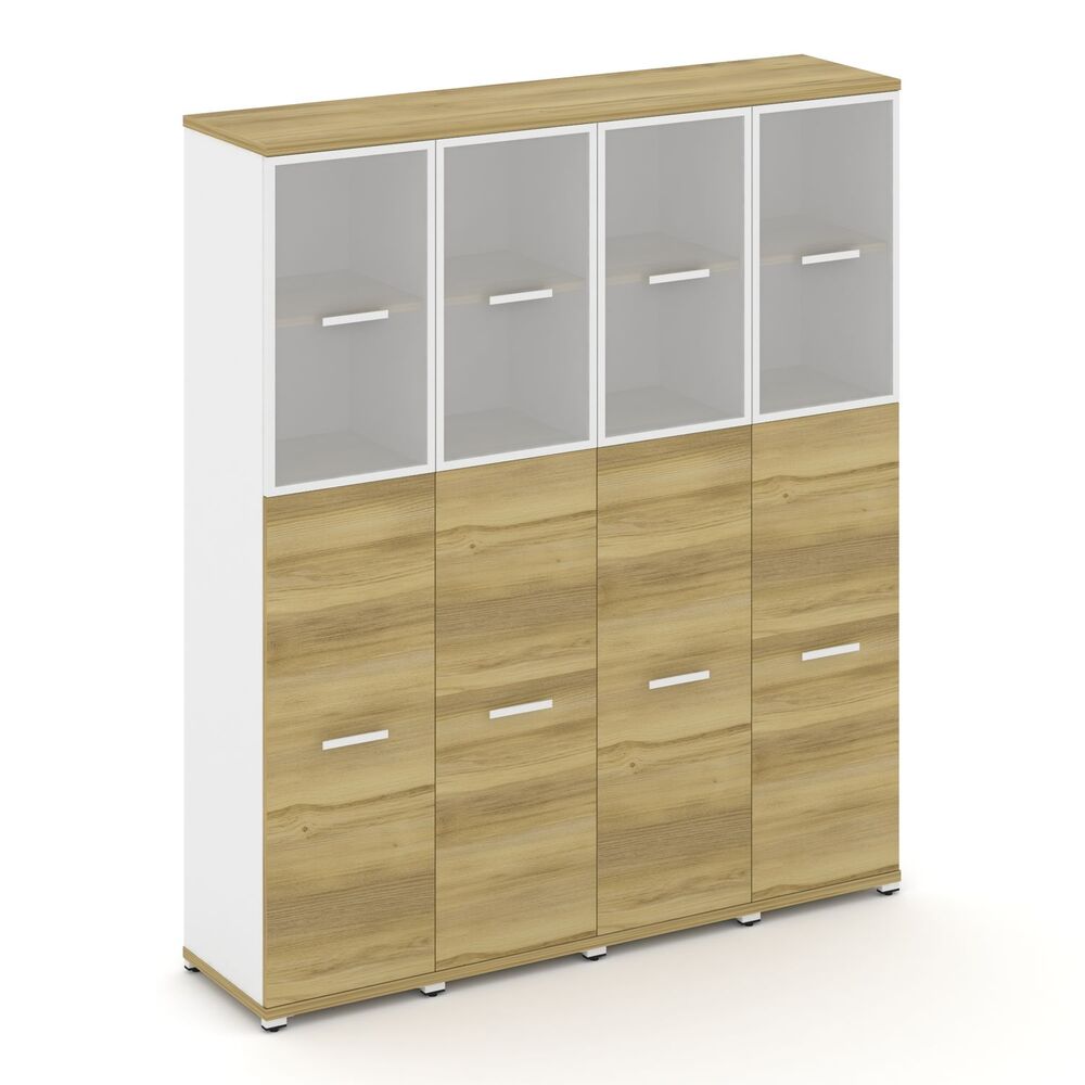 Шкаф четыре узкие секции, 5 ниш