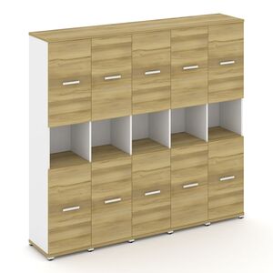 Шкаф пять узких секций, 5 ниш