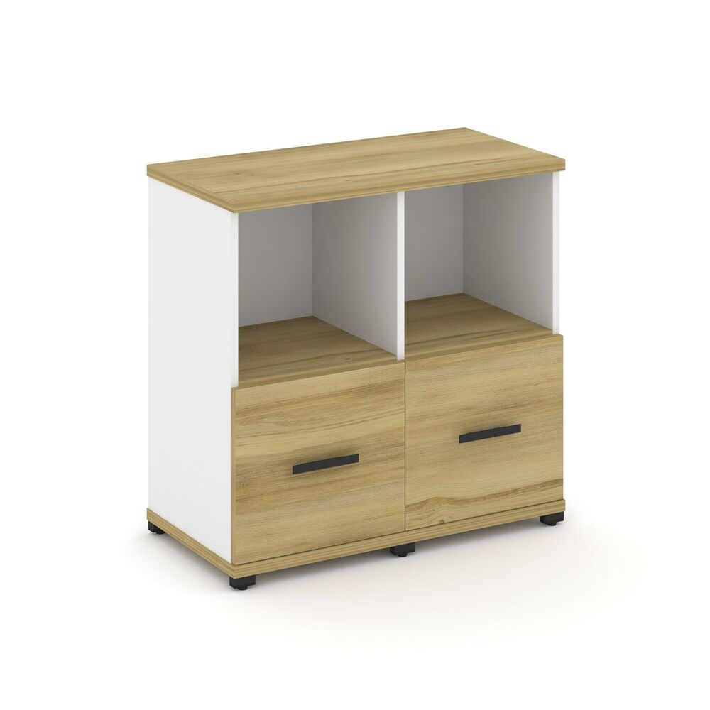 Шкаф две узкие секции, 2 ниши