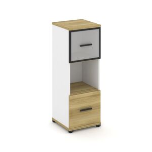 Шкаф одна узкая секция, 3 ниши