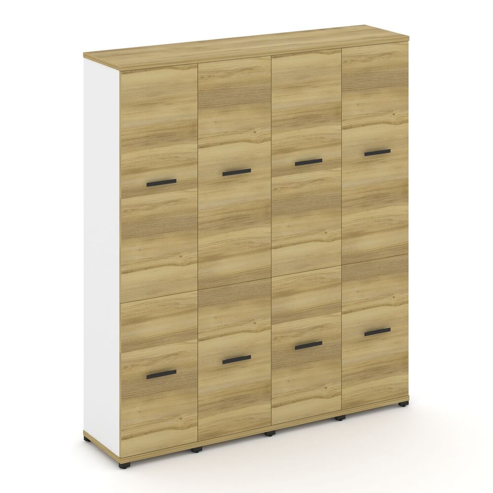 Шкаф четыре узкие секции, 5 ниш