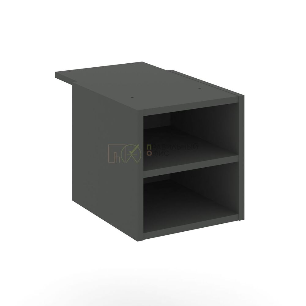 Тумба подвесная, две открытые ниши