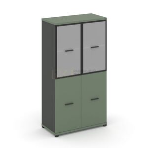 Шкаф одна широкая секция, 4 ниши