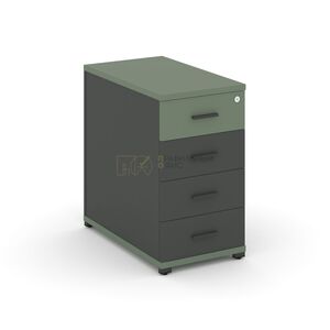 Тумба опорная/приставная 4 ящика