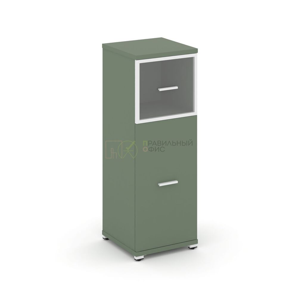 Шкаф одна узкая секция, 3 ниши