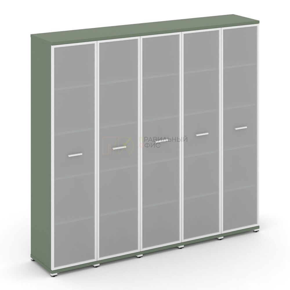 Шкаф пять узких секций, 5 ниш