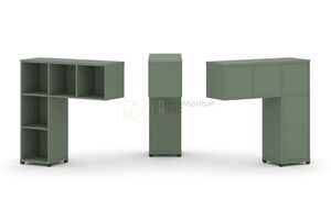 Надставка низкая + (Задняя стенка 5 шт)