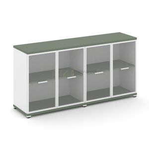 Шкаф две широкие секции, 2 ниши