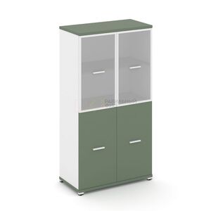 Шкаф одна широкая секция, 4 ниши