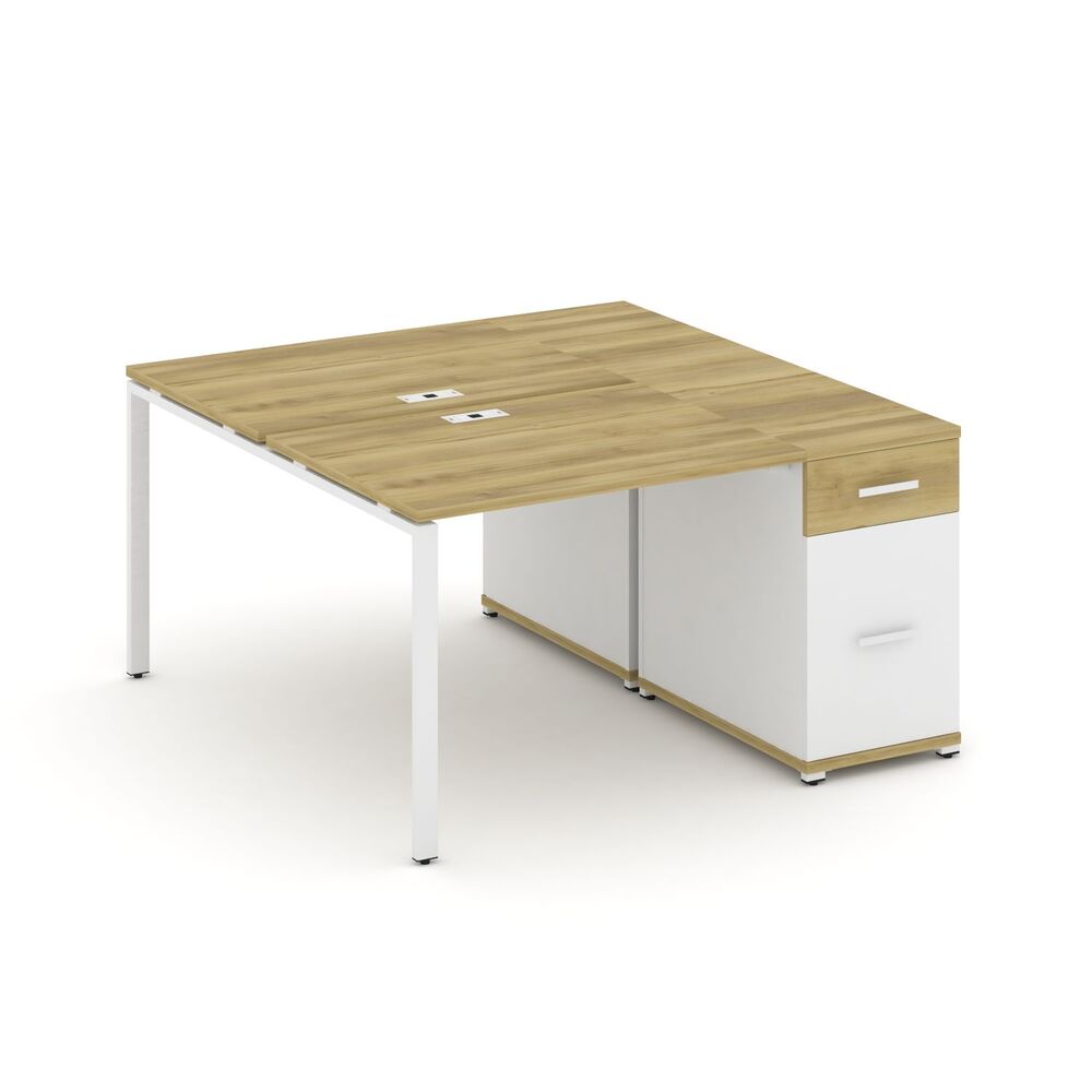 Рабочая станция с одной опорной тумбой