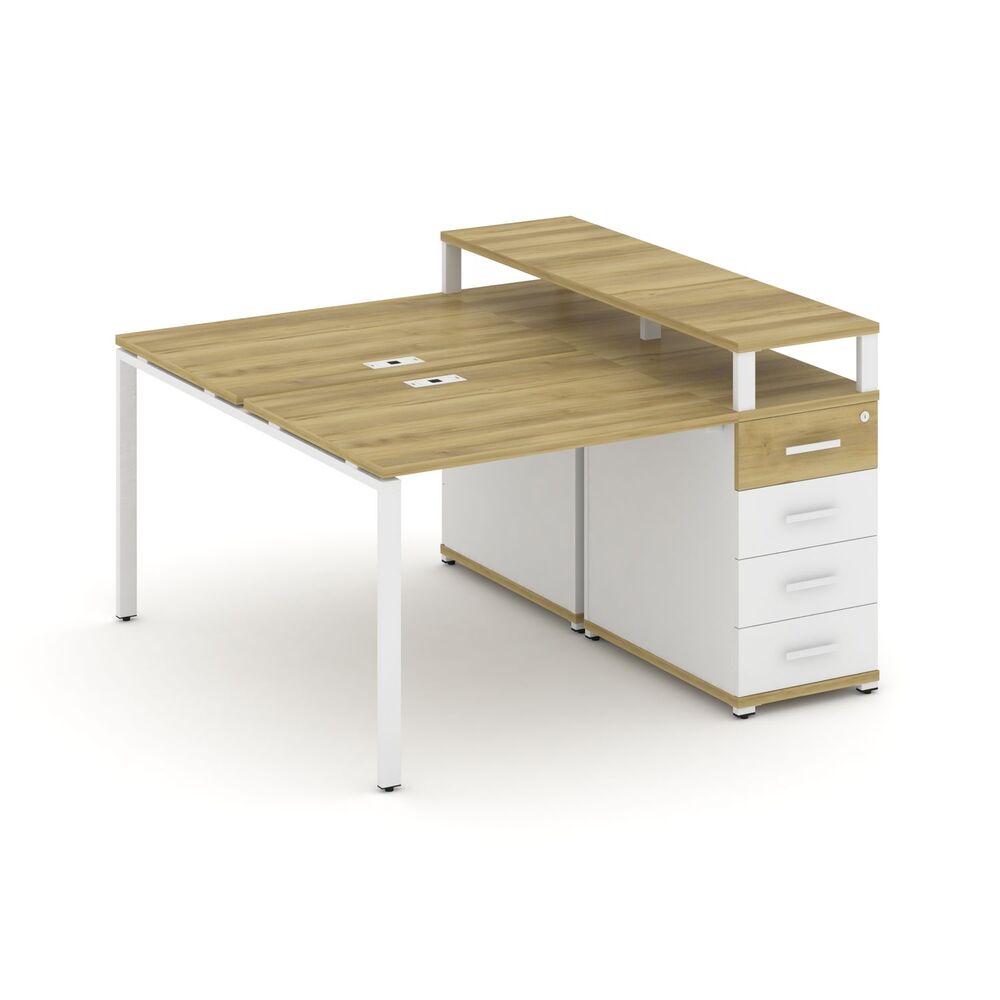 Рабочая станция с одной опорной тумбой