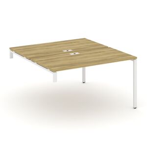 Двойной стол надставка на опорную тумбу