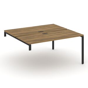 Двойной стол надставка на опорную тумбу