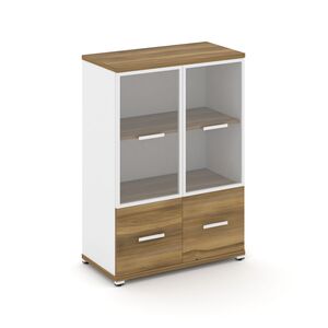 Шкаф одна широкая секция, 3 ниши