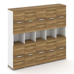 Шкаф пять узких секций, 5 ниш