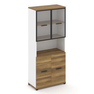 Шкаф одна широкая секция, 5 ниш