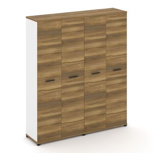 Шкаф две широкие секции, 5 ниш