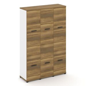 Шкаф три узкие секции, 5 ниш