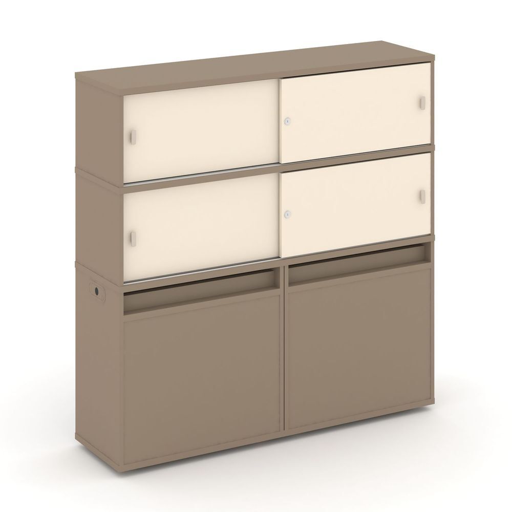 Набор №2. Тумба двойная+высокая надставка