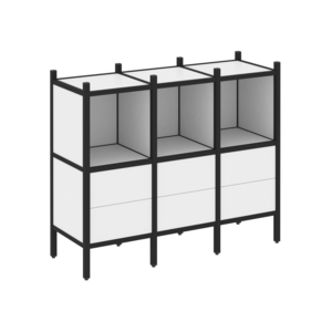 Прямой стеллаж наборный