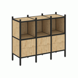 Прямой стеллаж наборный