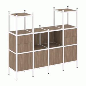 Прямой стеллаж наборный