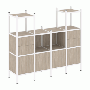 Прямой стеллаж наборный