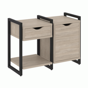 Тумба на регулируемых опорах наборная. Вариант №3