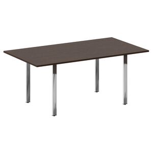 Стол переговорный на П-обр. м/к