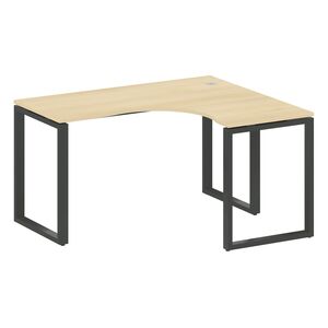 Стол криволинейный правый на О-образном м/к