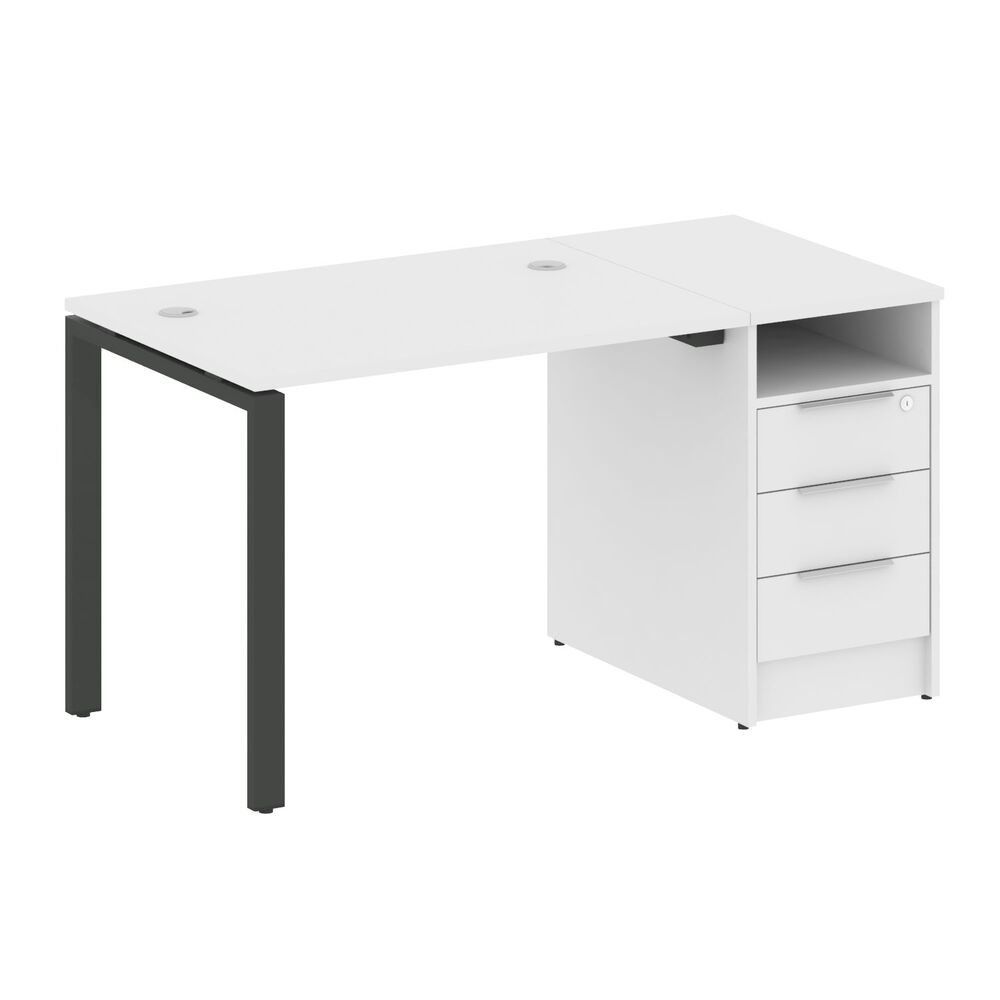 Рабочая станция с опорной тумбой