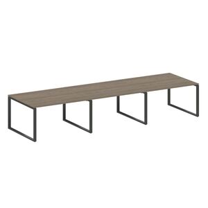 Переговорный стол (3 столешницы) на О-образном м/к