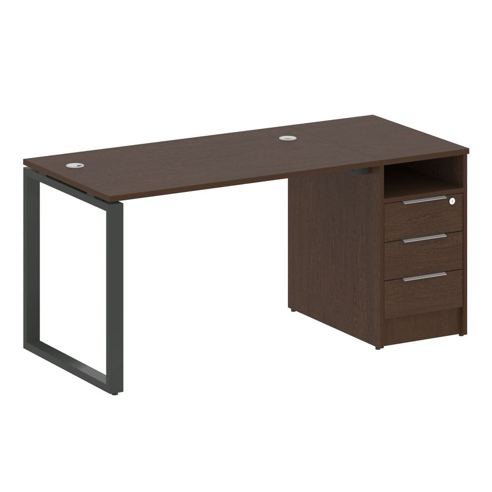 Рабочая станция на О-образном м/к с опорной тумбой