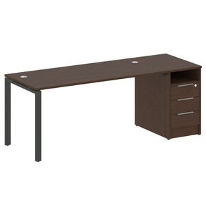 Рабочая станция с опорной тумбой