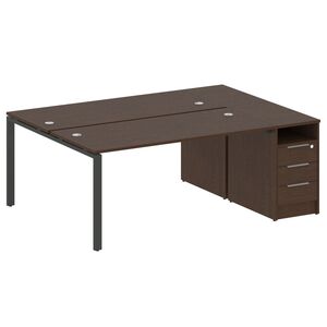 Рабочая станция с опорной тумбой