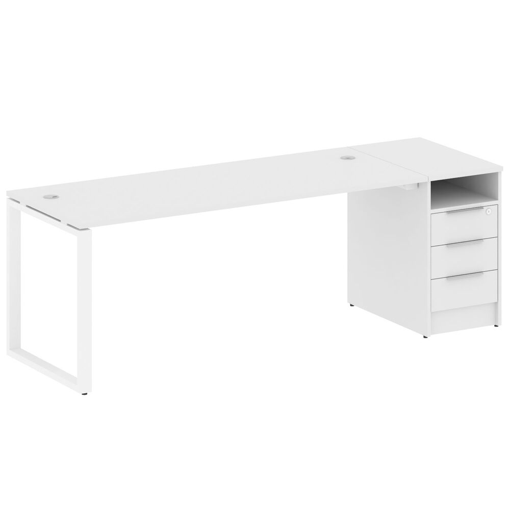 Рабочая станция на О-образном м/к с опорной тумбой