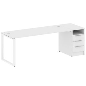 Рабочая станция на О-образном м/к с опорной тумбой