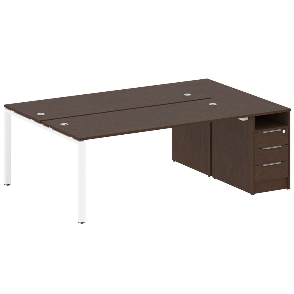 Рабочая станция с опорной тумбой