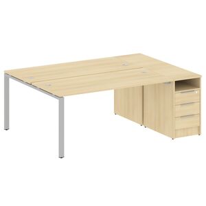 Рабочая станция с опорной тумбой