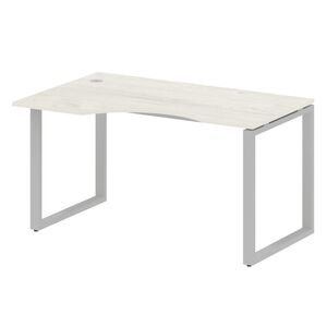 Стол криволинейный левый на О-образном м/к