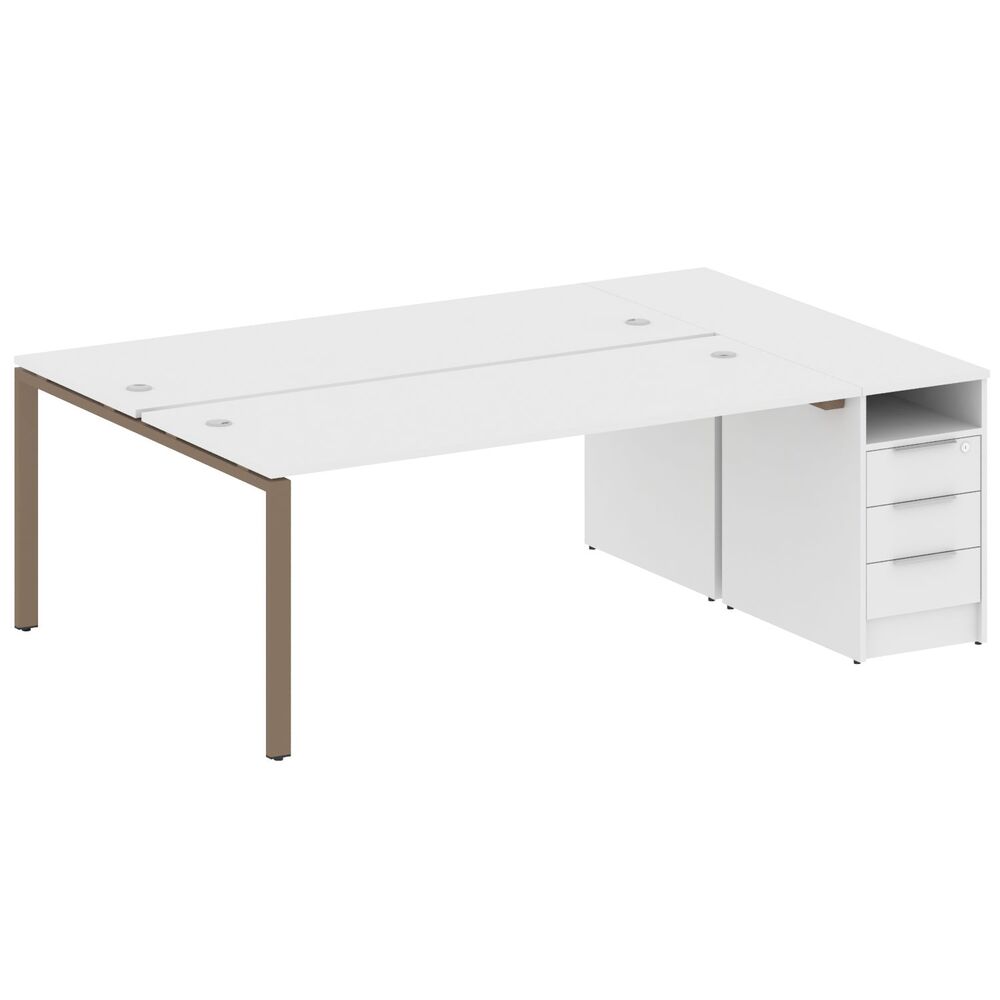 Рабочая станция с опорной тумбой