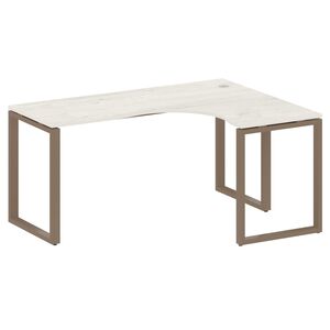 Стол криволинейный правый на О-образном м/к