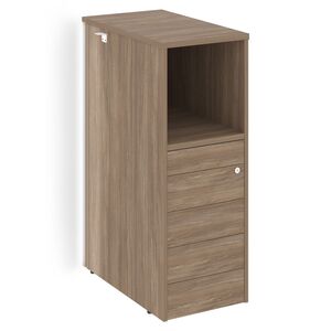 Onix Тумба с подсветкой 5 ящиков TIP-ON, проходная средняя