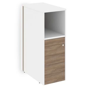 Onix Тумба с подсветкой 5 ящиков TIP-ON завершающая, левая